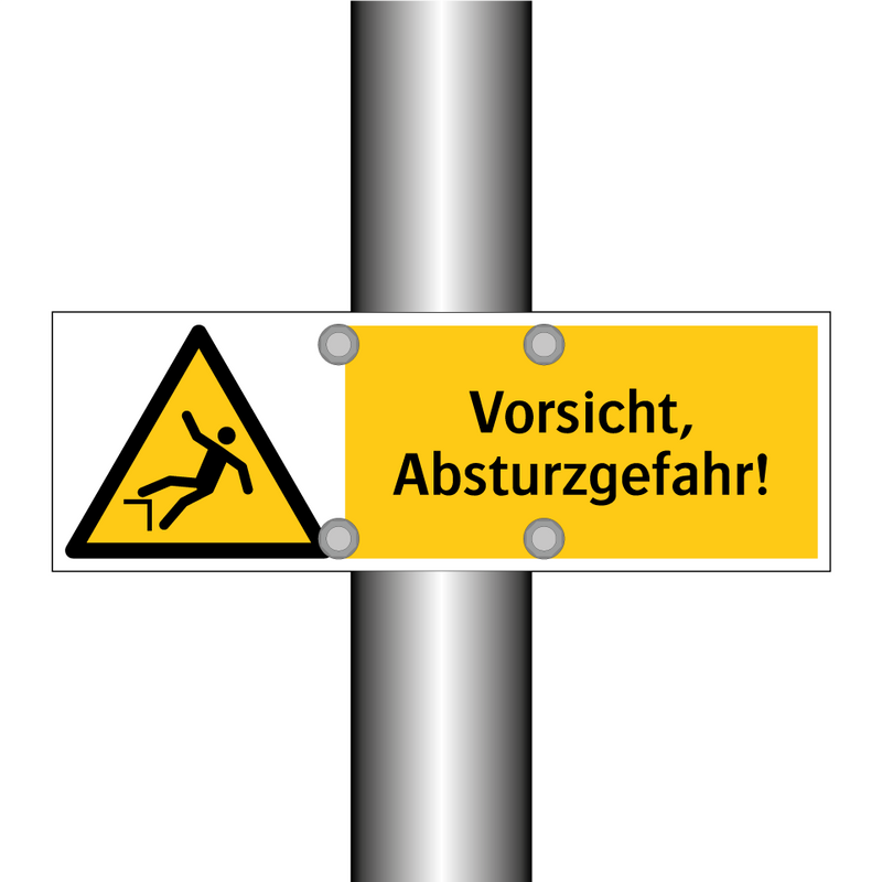 Vorsicht, Absturzgefahr!