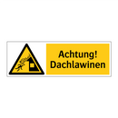 Achtung! Dachlawinen