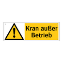 Kran außer Betrieb