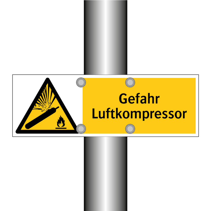 Gefahr Luftkompressor