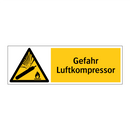 Gefahr Luftkompressor