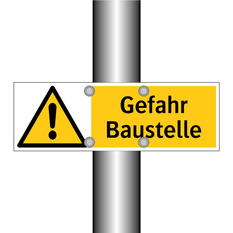 Gefahr Baustelle