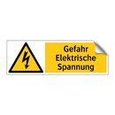 Gefahr Elektrische Spannung