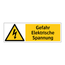 Gefahr Elektrische Spannung