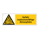 Gefahr explosionsfähige Atmosphäre