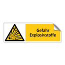 Gefahr Explosivstoffe