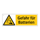 Gefahr für Batterien
