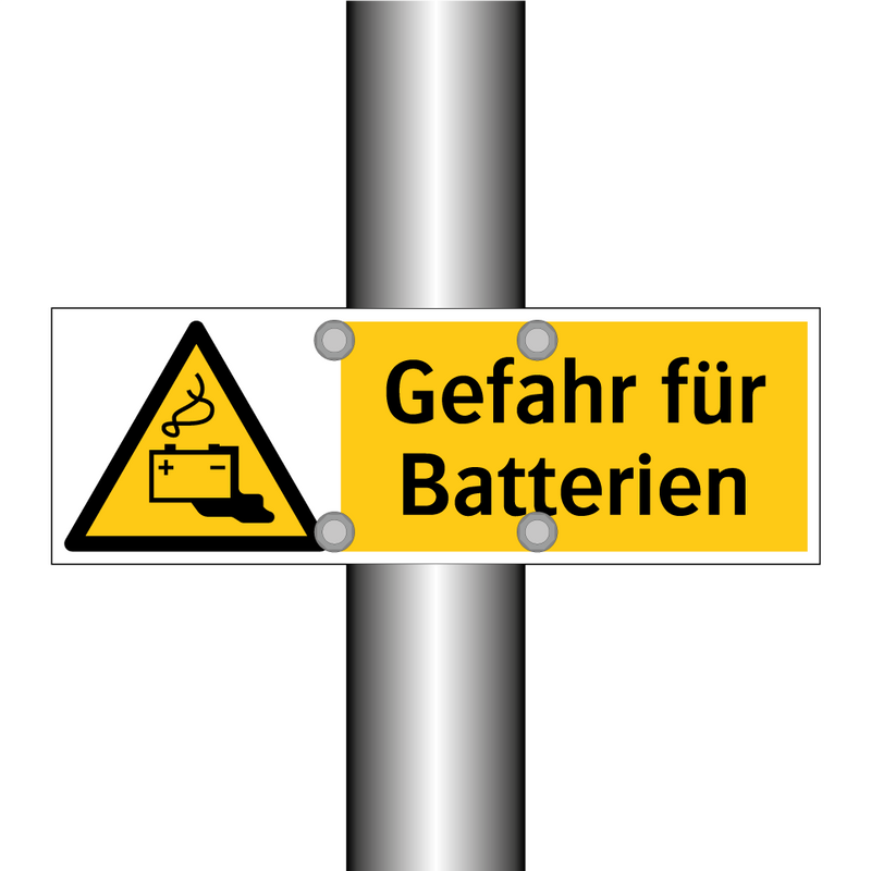 Gefahr für Batterien