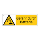 Gefahr durch Batterie