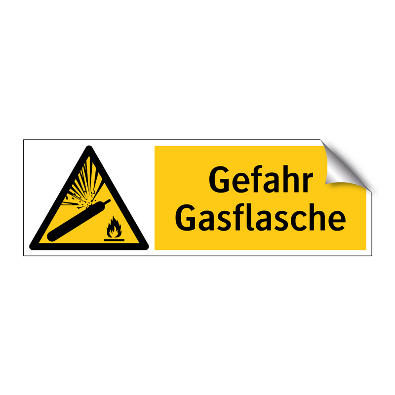 Gefahr Gasflasche
