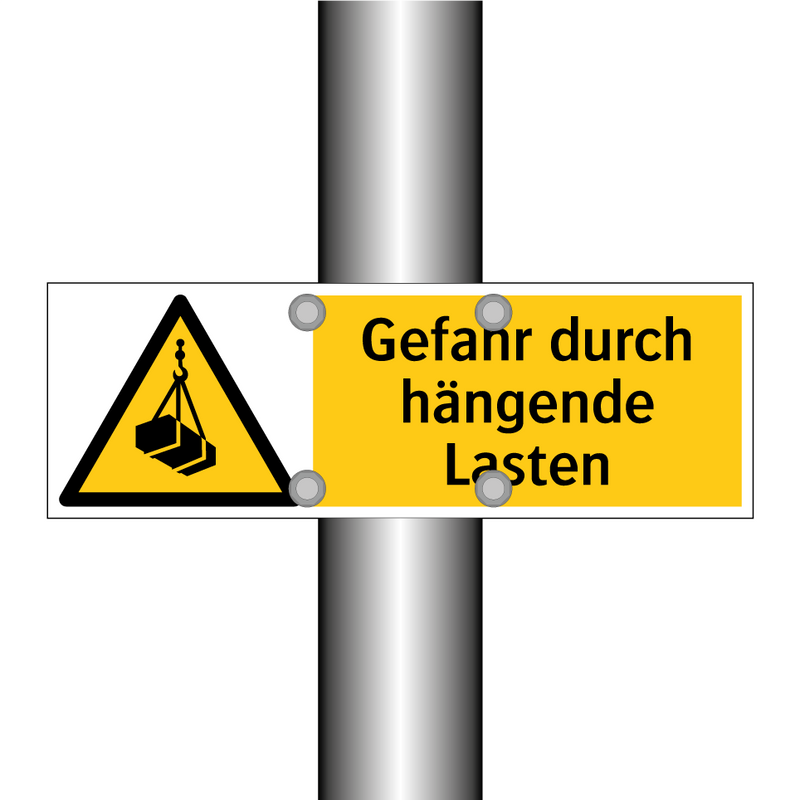 Gefahr durch hängende Lasten