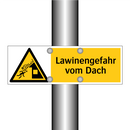 Lawinengefahr vom Dach