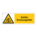 Gefahr Einsturzgefahr