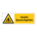 Gefahr Quetschgefahr