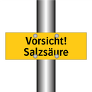 Vorsicht! Salzsäure