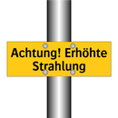 Achtung! Erhöhte Strahlung