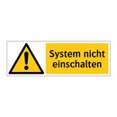 System nicht einschalten