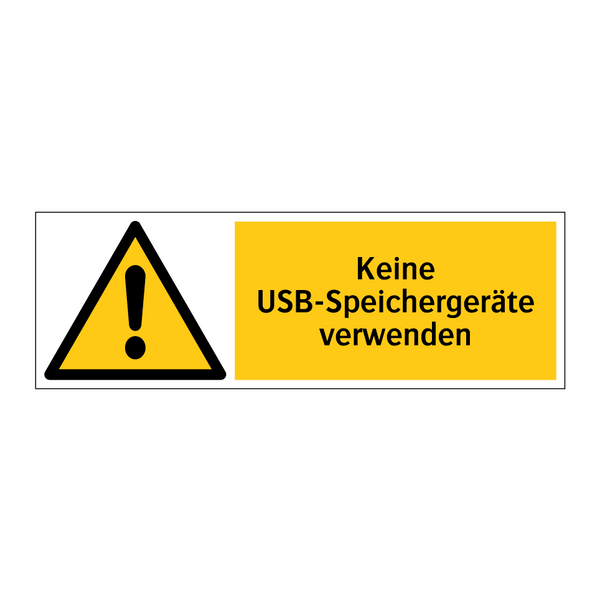 Keine USB-Speichergeräte verwenden