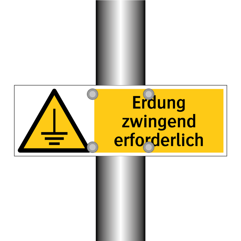 Erdung zwingend erforderlich