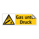 Gas unter Druck