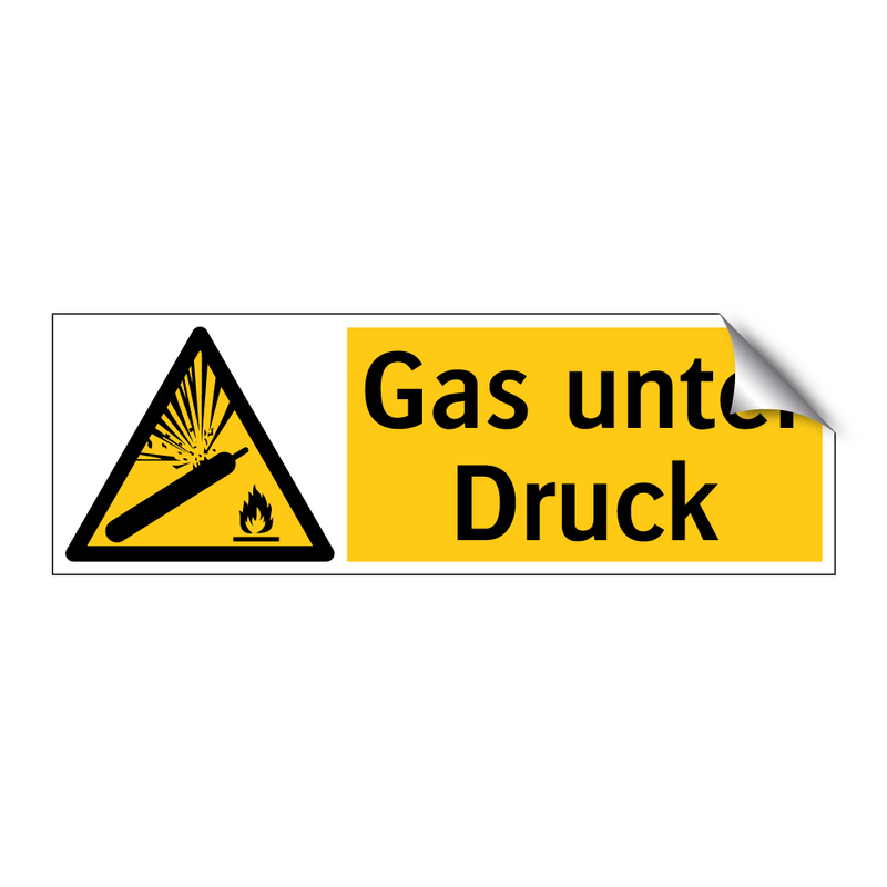 Gas unter Druck