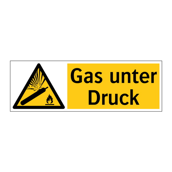 Gas unter Druck