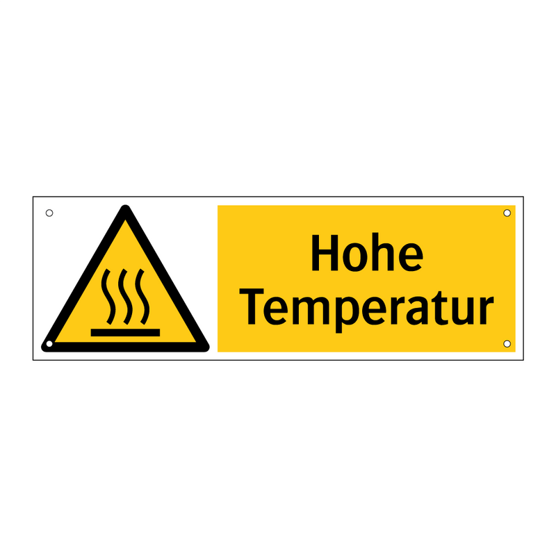 Hohe Temperatur
