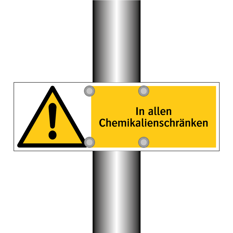 In allen Chemikalienschränken