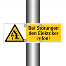 Bei Störungen den Elektriker rufen!