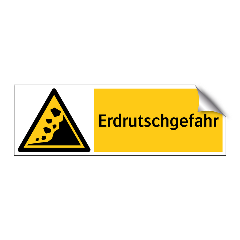 Erdrutschgefahr