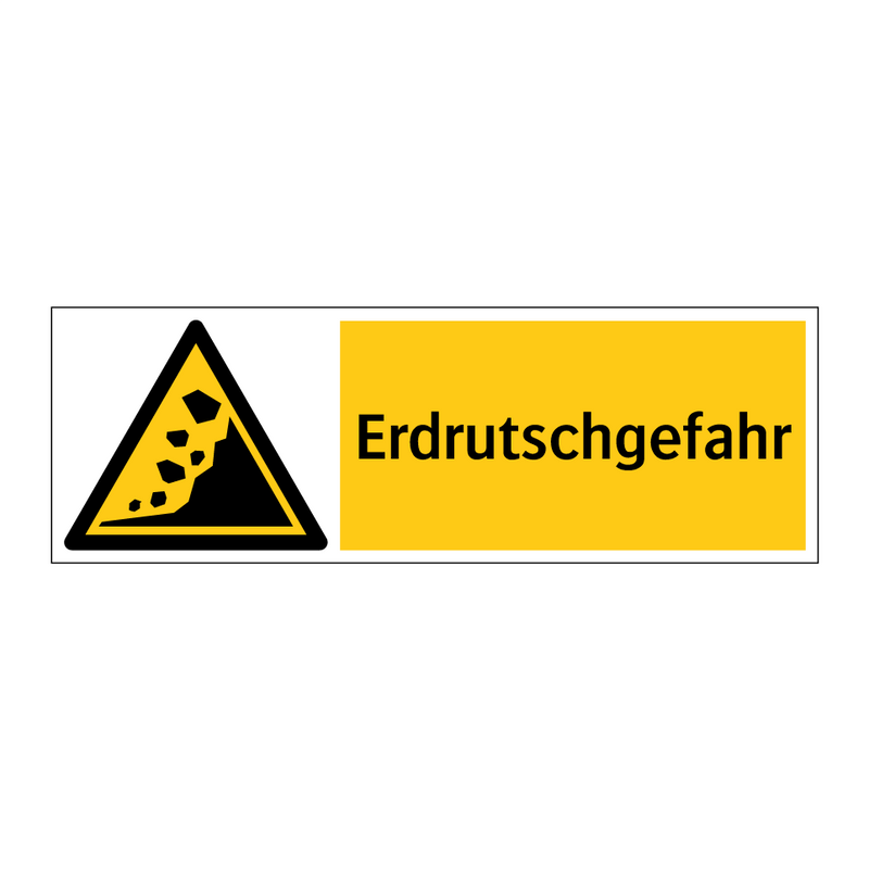 Erdrutschgefahr