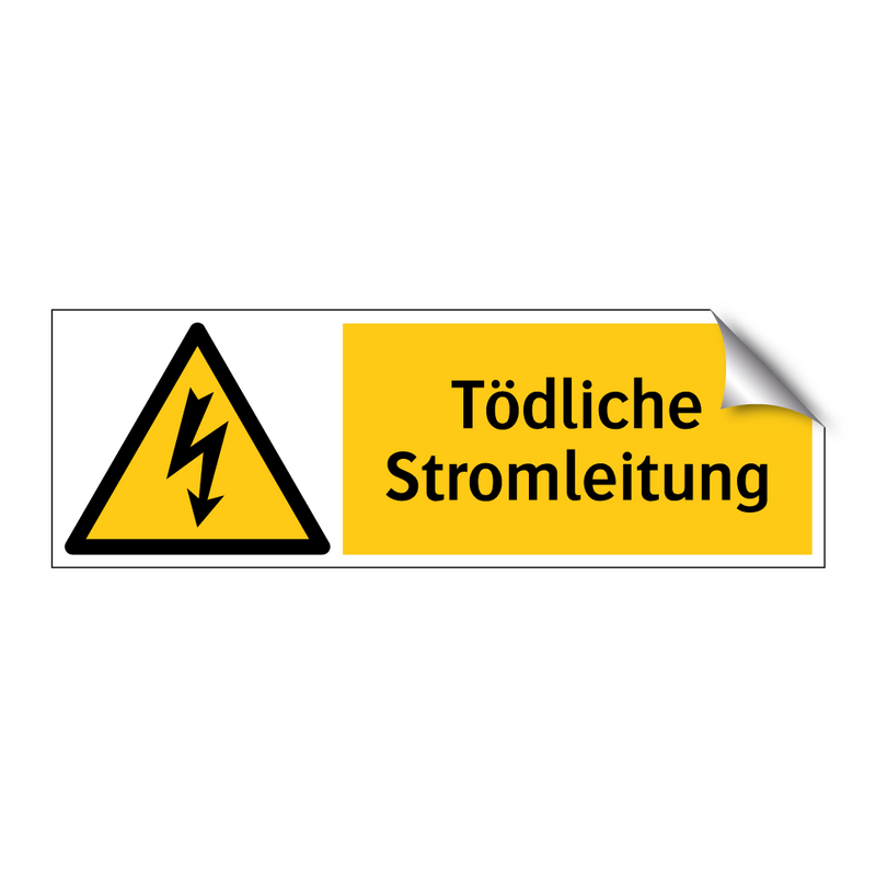 Tödliche Stromleitung