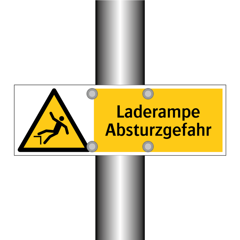 Laderampe Absturzgefahr