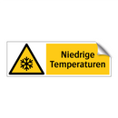 Niedrige Temperaturen