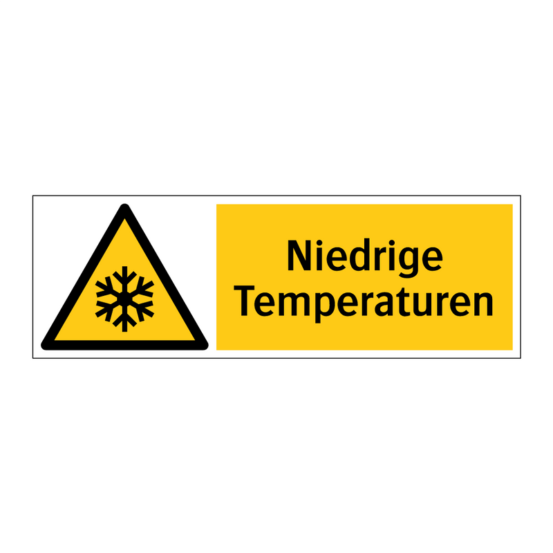 Niedrige Temperaturen