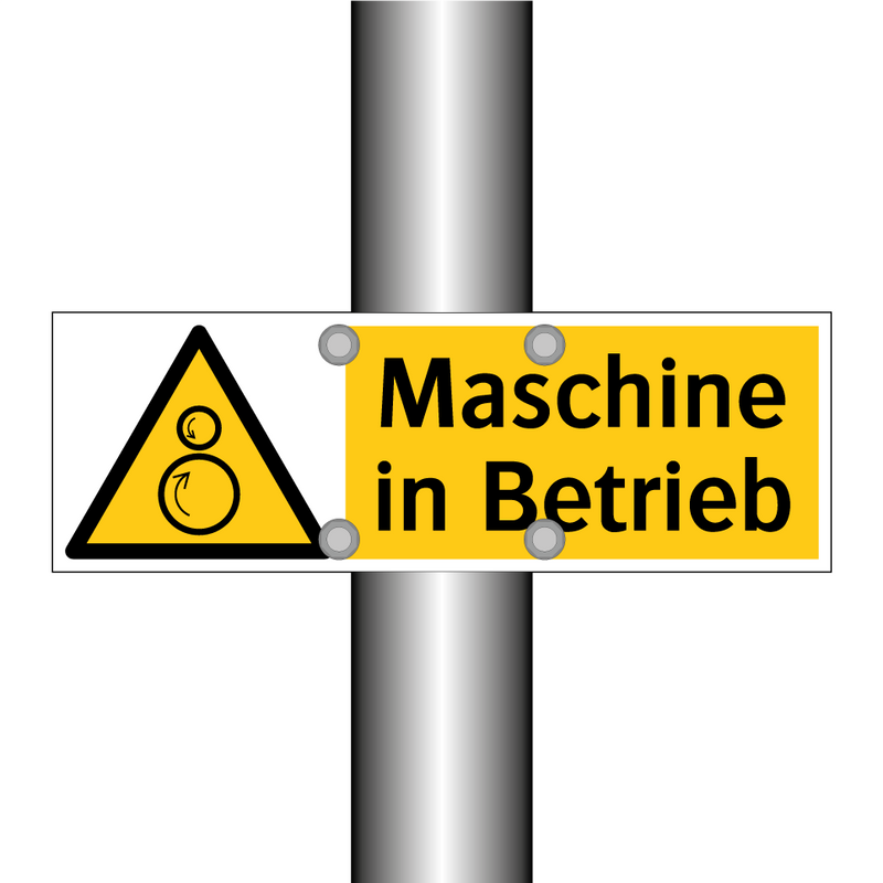 Maschine in Betrieb