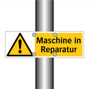 Maschine in Reparatur