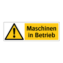 Maschinen in Betrieb