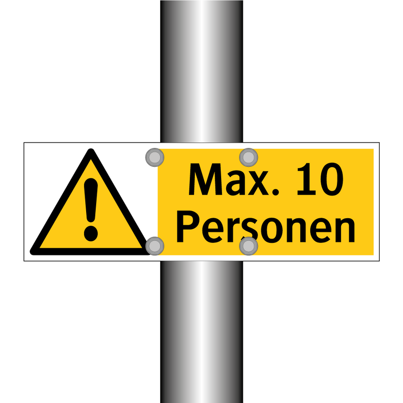 Max. 10 Personen