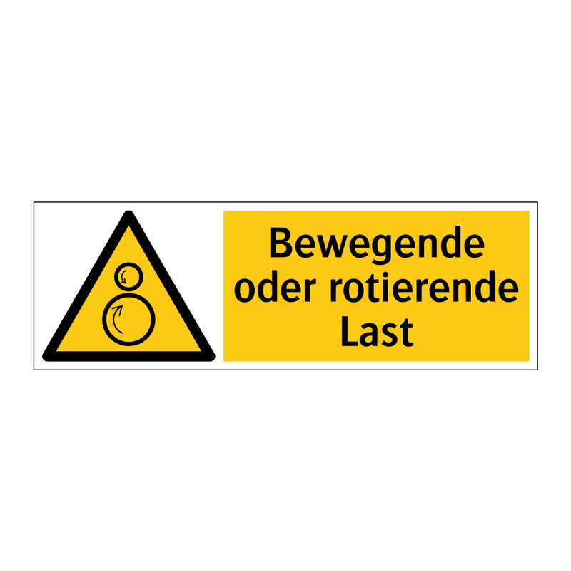 Bewegende oder rotierende Last