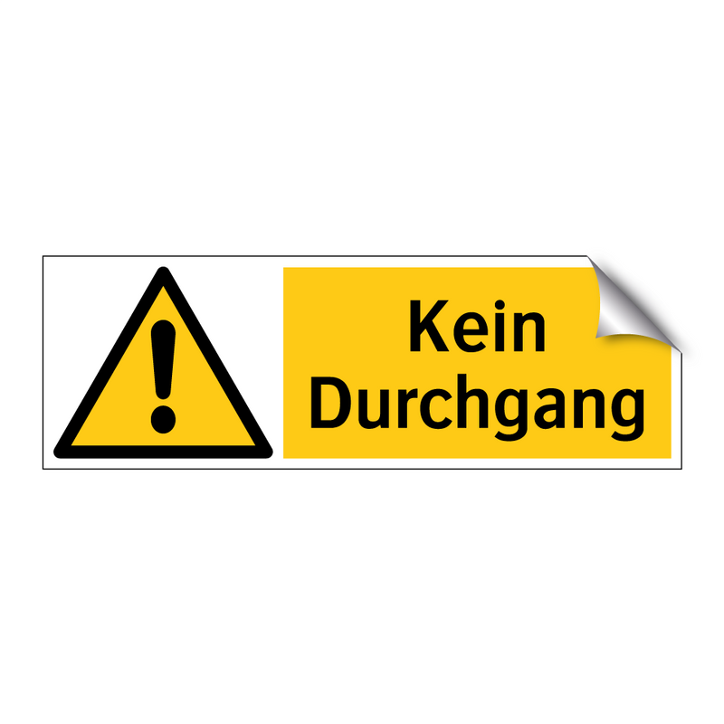 Kein Durchgang