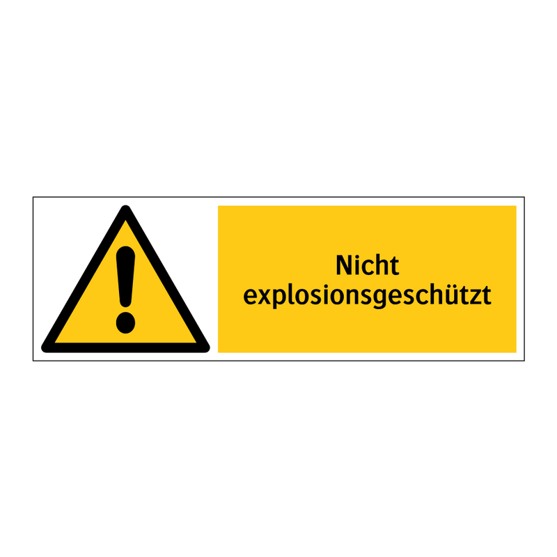 Nicht explosionsgeschützt
