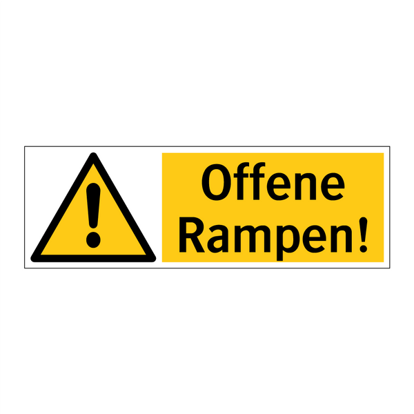 Offene Rampen!