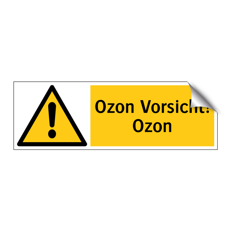 Ozon Vorsicht! Ozon