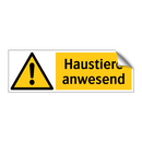 Haustiere anwesend
