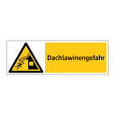 Dachlawinengefahr