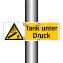 Tank unter Druck