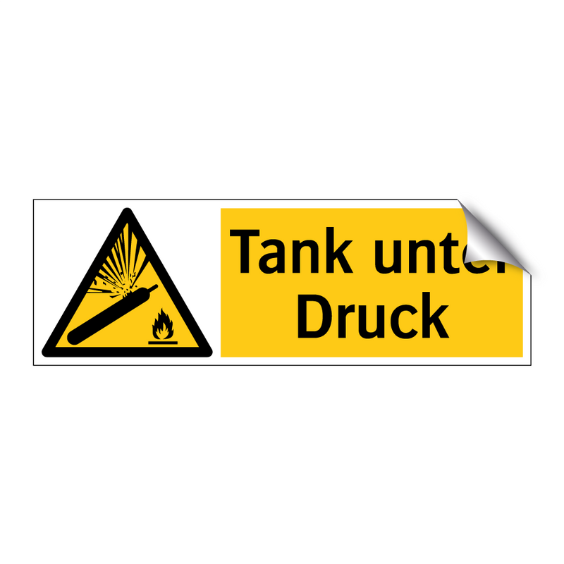 Tank unter Druck