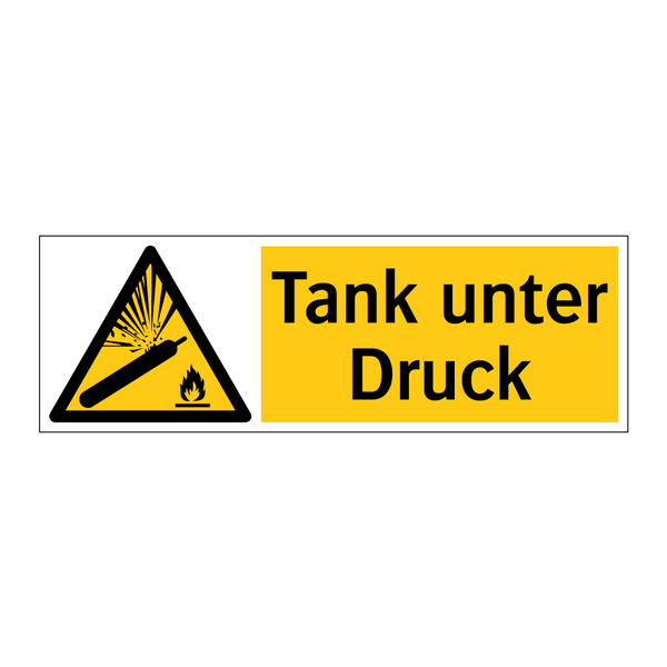 Tank unter Druck