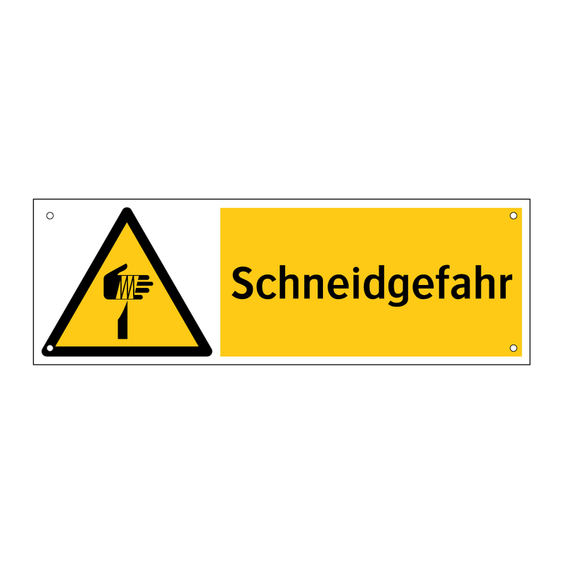 Schneidgefahr